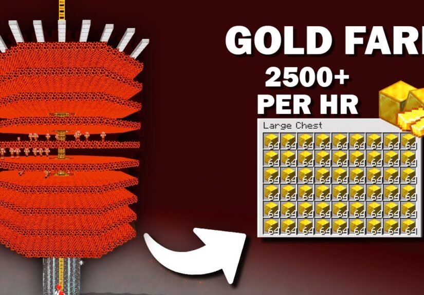 Minecraft Gold Farm Tutorial 1.21 | Gold Farm In Minecraft