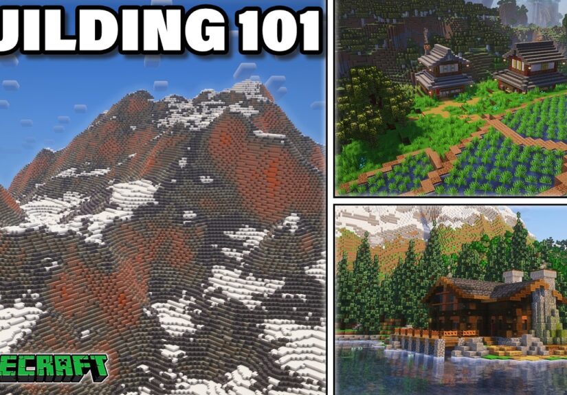 Minecraft: The SECRETS of Landscaping & Terraforming - Building 101