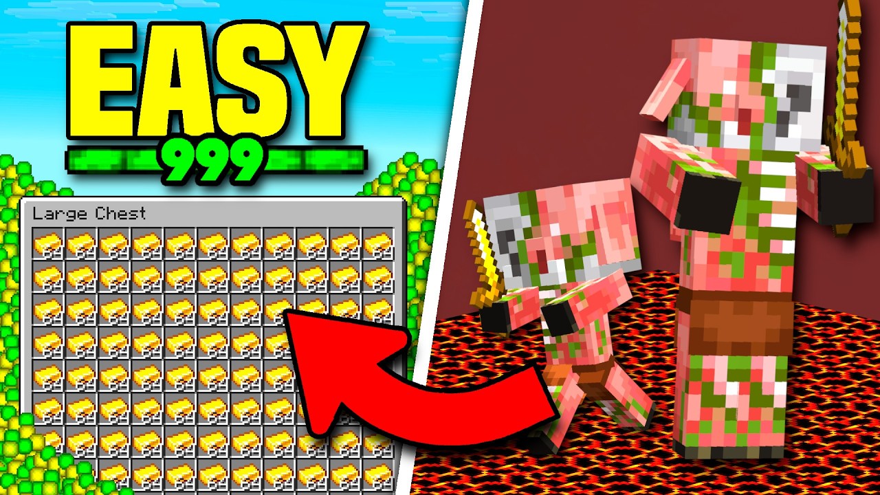NEW BEST GOLD XP FARM Minecraft 1.21/26.1! (400/h)
