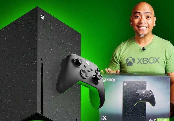NEW! Xbox Series X 2TB Galaxy Black Unboxing