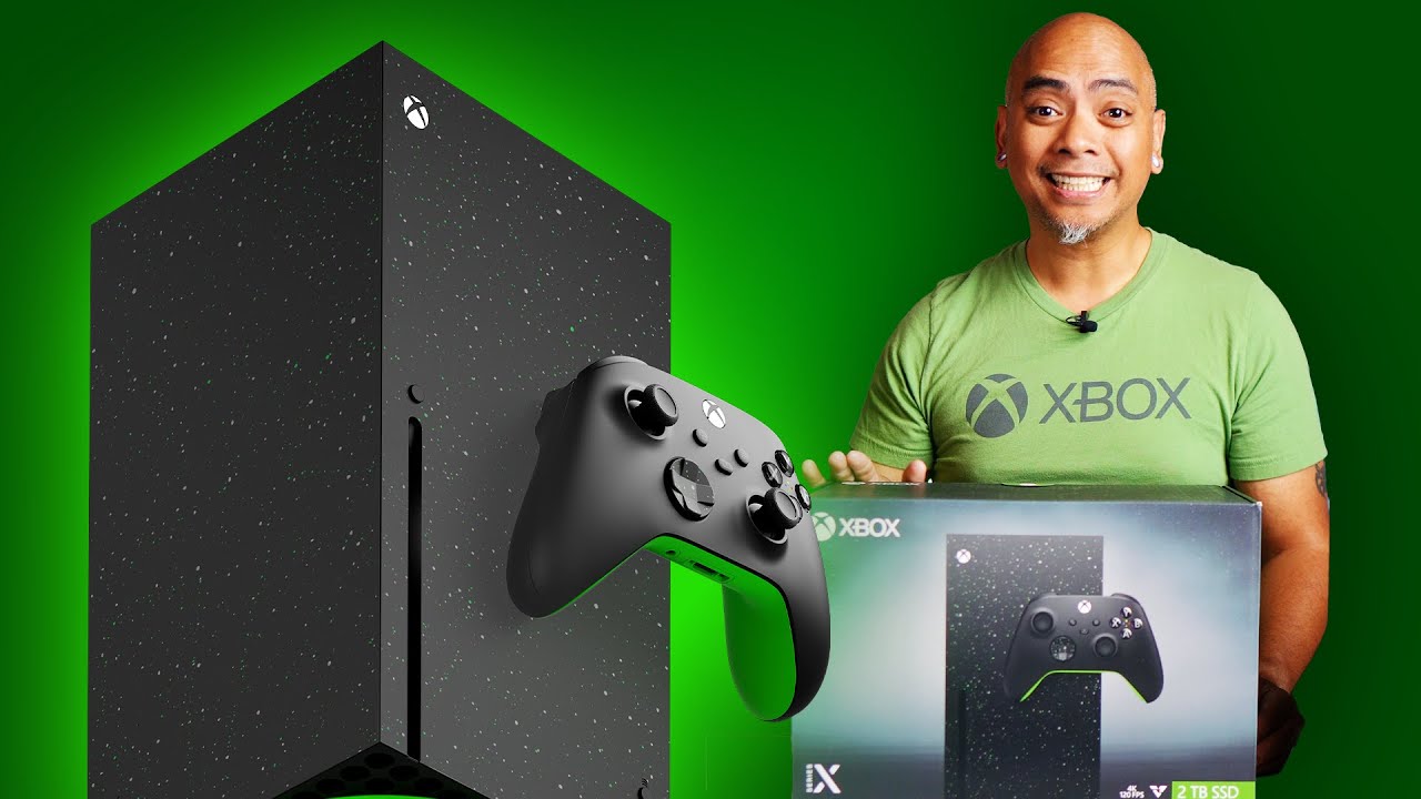 NEW! Xbox Series X 2TB Galaxy Black Unboxing