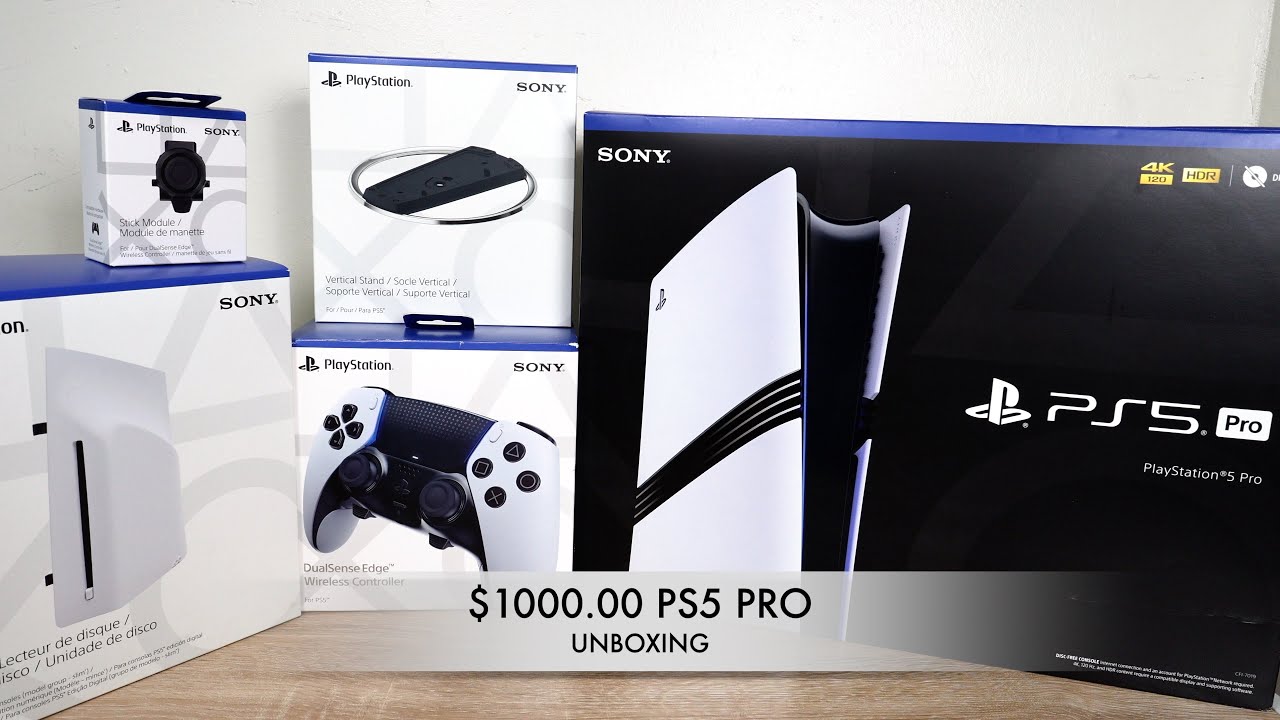 New PS5 Pro Unboxing ASMR {4K}