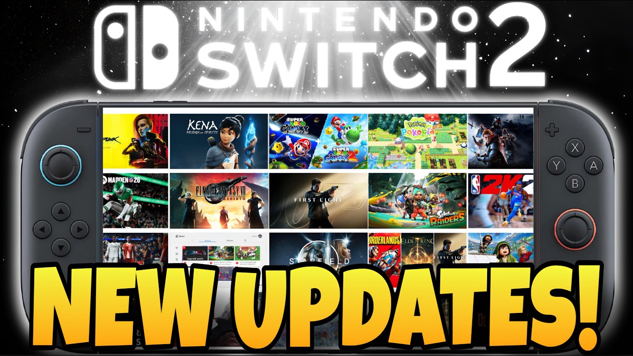New Updates for Nintendo Switch 2 Just Hit!