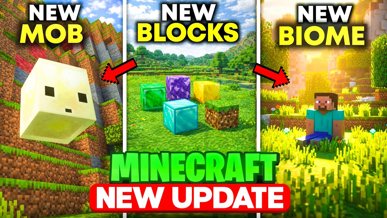 Next Minecraft Game Announced 🤯 + BIG Update Released |