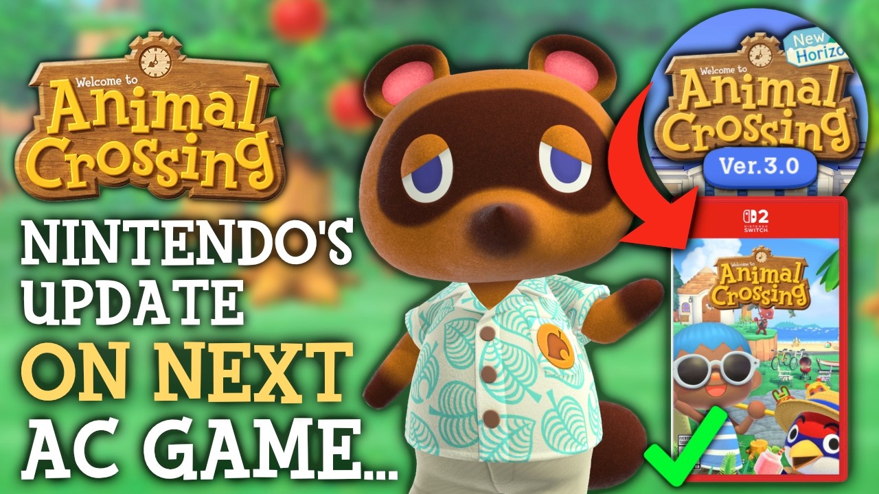 Nintendo JUST Gave An Update On Animal Crossing's Future