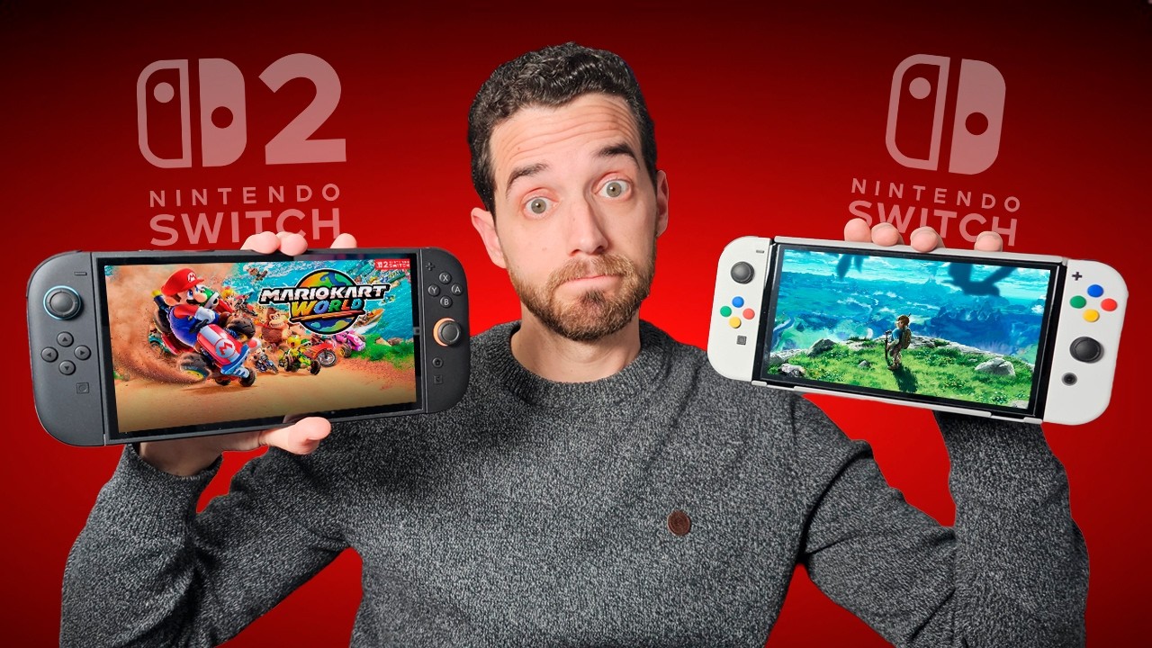 Nintendo Switch 2 vs Switch OLED: La Comparativa DEFINITIVA Antes