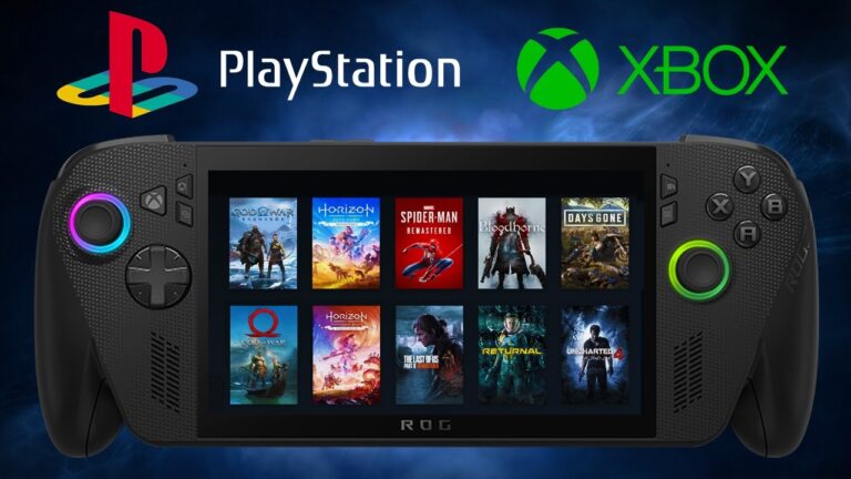 PlayStation Games On The NEW Xbox ALLY X Handheld!