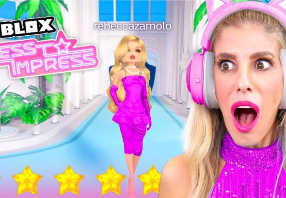 Playing ROBLOX Dress to Impress