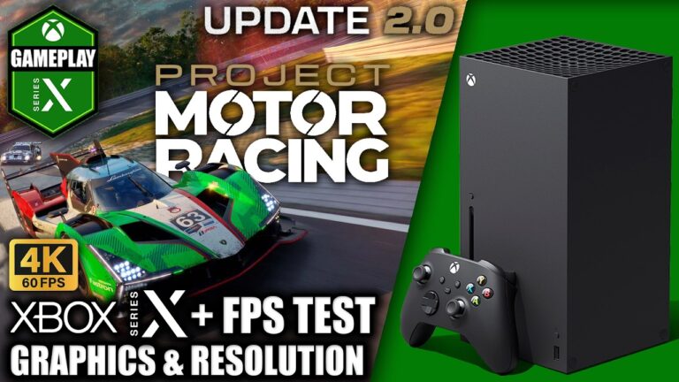 Project Motor Racing: Update 2.0 - Xbox Series X Gameplay