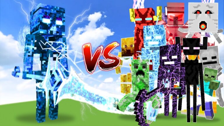 STARLIGHT DEATH vs ALL TITAN BOSSES | Minecraft Mob Battle