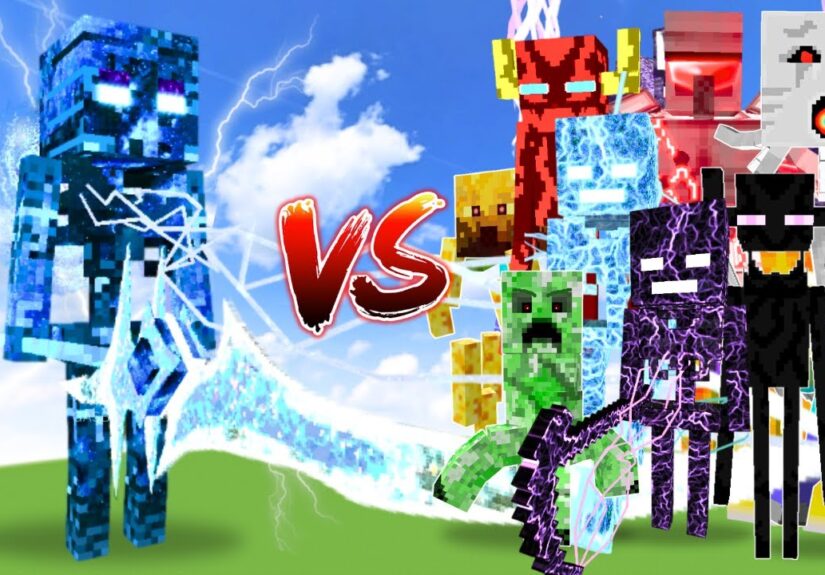 STARLIGHT DEATH vs ALL TITAN BOSSES | Minecraft Mob Battle