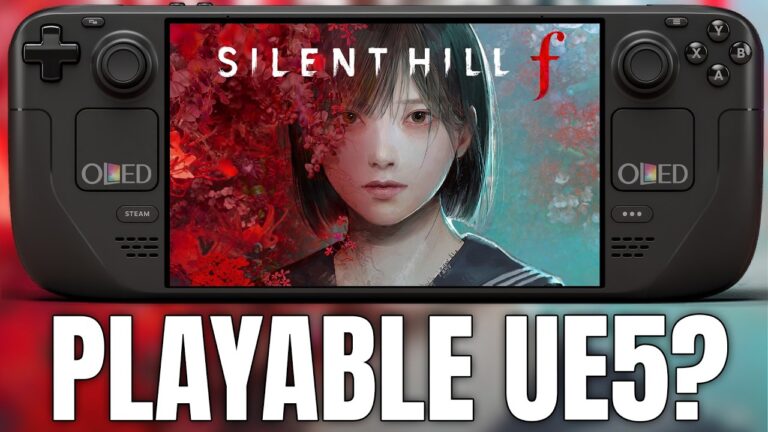 Silent Hill f on Steam Deck shouldn't be this good...