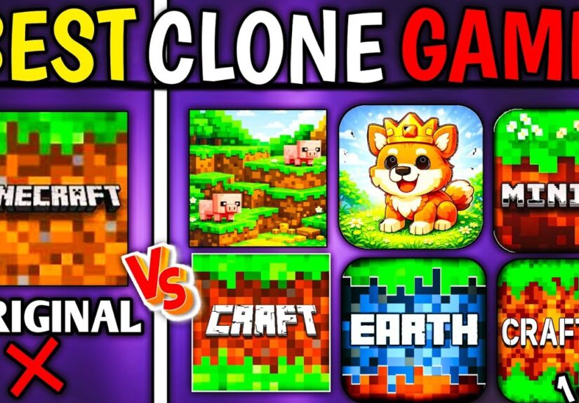 TOP 2 BEST COPY GAMES LIKE MINECRAFT 1.26 JAVA EDITION