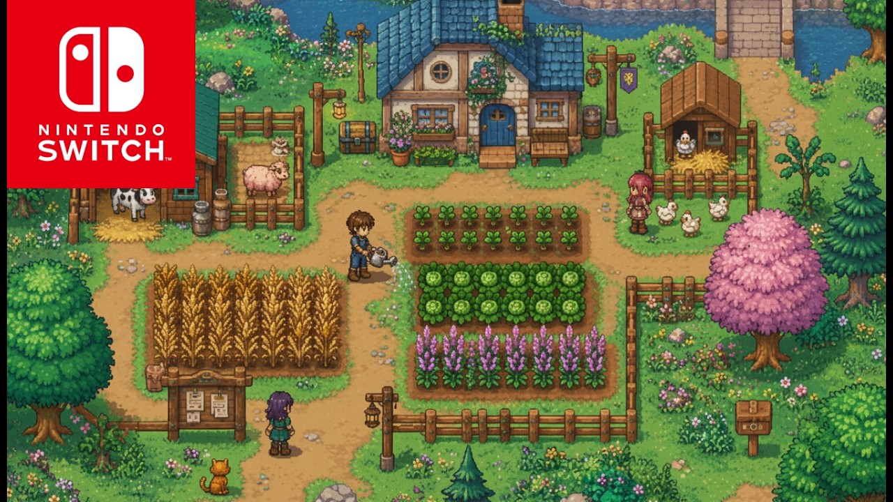 TOP 20 NEW UPCOMING Cozy Games on Nintendo Switch and