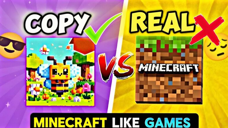 TOP 3 COPY GAMES LIKE MINECRAFT 1.22 JAVA EDITION WITH