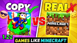 TOP 5 COPY GAMES LIKE MINECRAFT 1.22 JAVA EDITION 🤩