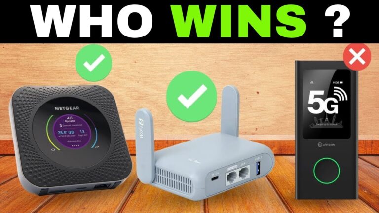 ✅ TOP 7 Best Portable WiFi Hotspots [2026] 🔥 For