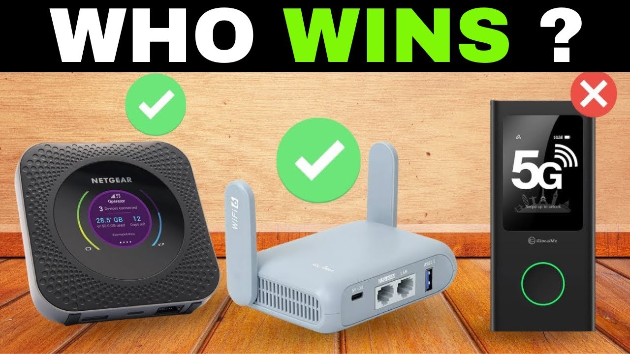 ✅ TOP 7 Best Portable WiFi Hotspots [2026] 🔥 For