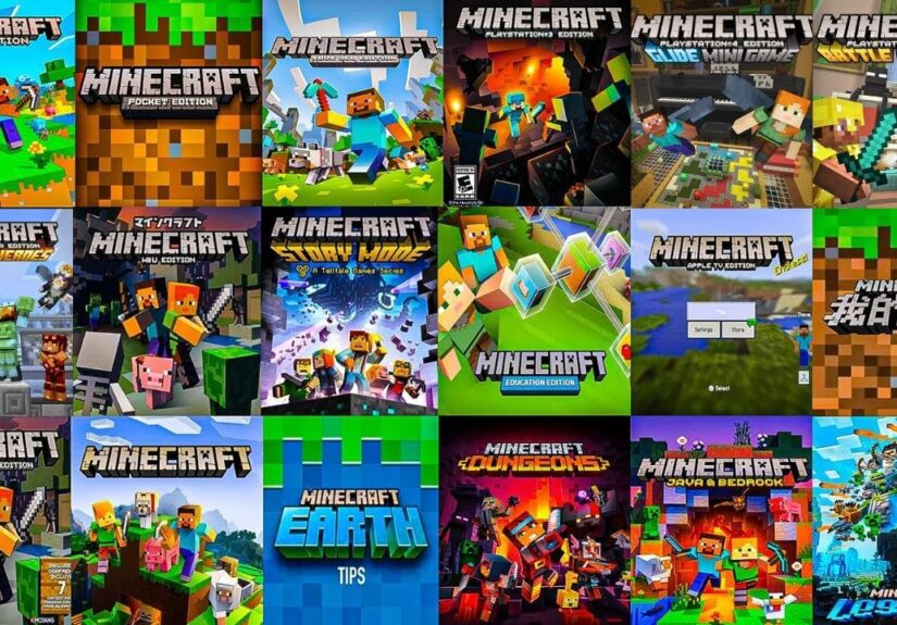 The Evolution of MINECRAFT Games (2011-2023)