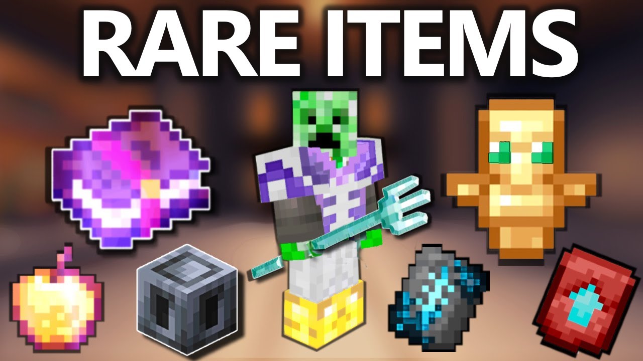 The RAREST Minecraft 1.21 Items (And How To Get Them)