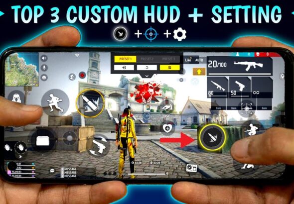 Top 3 Best Custom HUD + Setting [ Secret ]