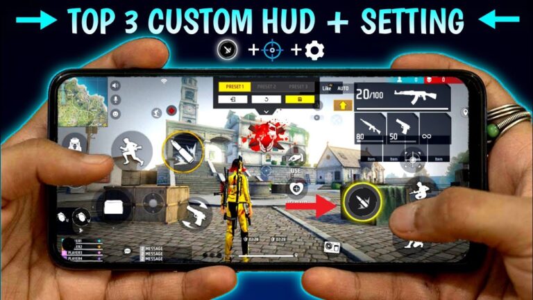 Top 3 Best Custom HUD + Setting [ Secret ]