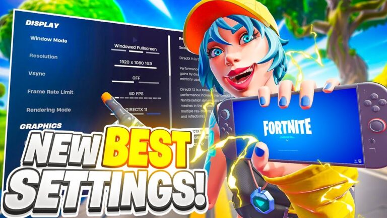*UPDATED* BEST Nintendo Switch 2 SETTINGS + Sensitivity Guide! (Fortnite