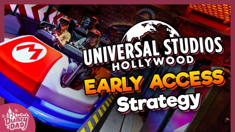 Universal Studios Hollywood EARLY ACCESS Strategy | Super Nintendo World