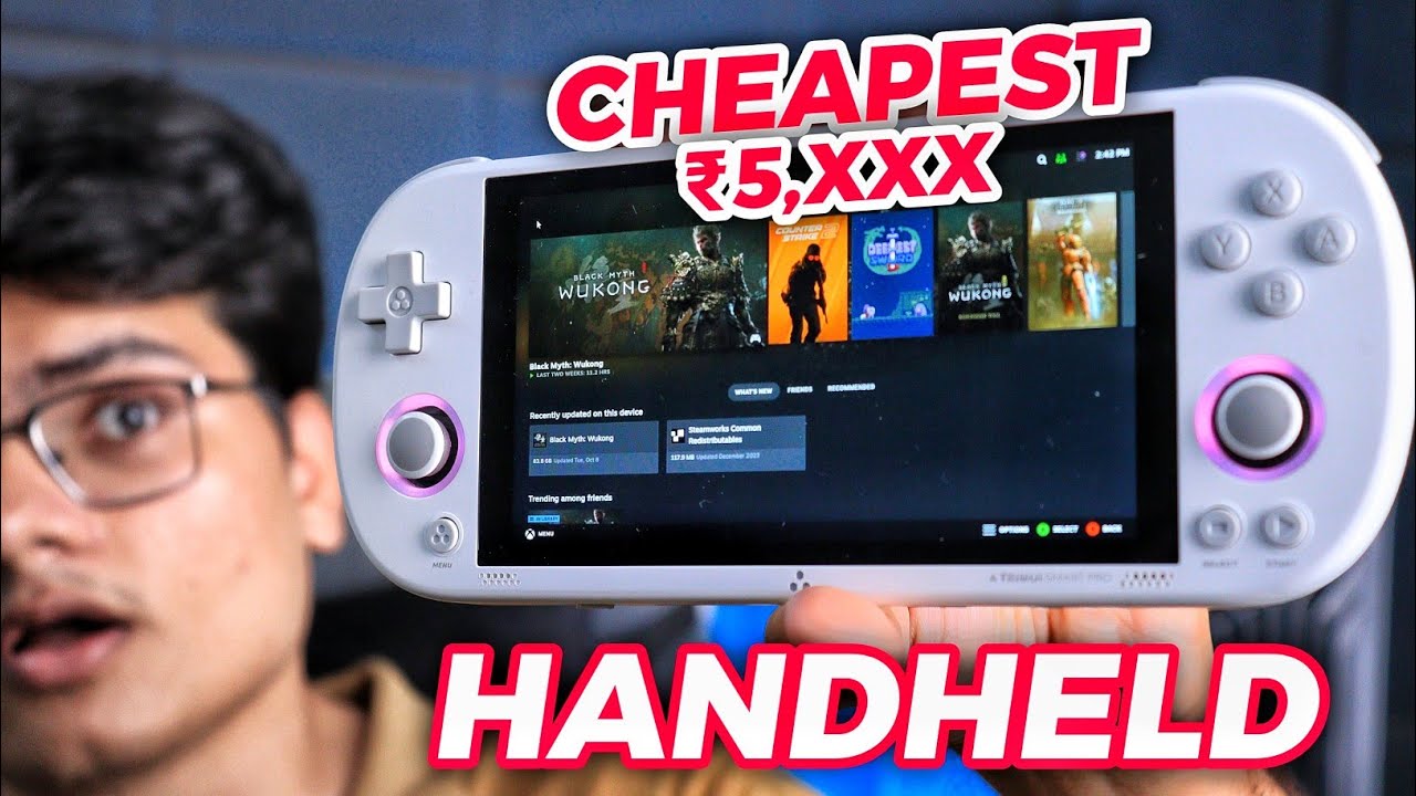 Zabardast Affordable*Handheld Console | Play All Console + PC Games