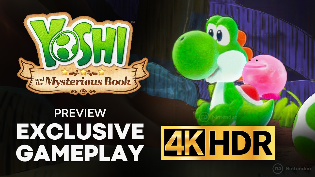 10 Minutes of YOSHI And The MYSTERIOUS BOOK - Exclusive