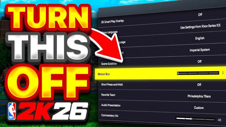 10 SECRET Settings You NEED To Use in NBA 2K26