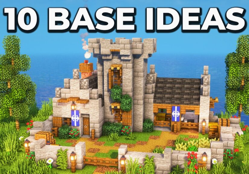 10 Starter Base Ideas for Survival Minecraft 1.21