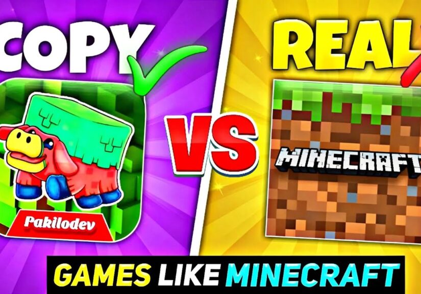 TOP 5 BEST COPY GAMES LIKE MINECRAFT 1.22 JAVA EDITION