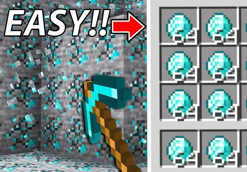 4 Ways To Find A LOT OF DIAMONDS In Minecraft