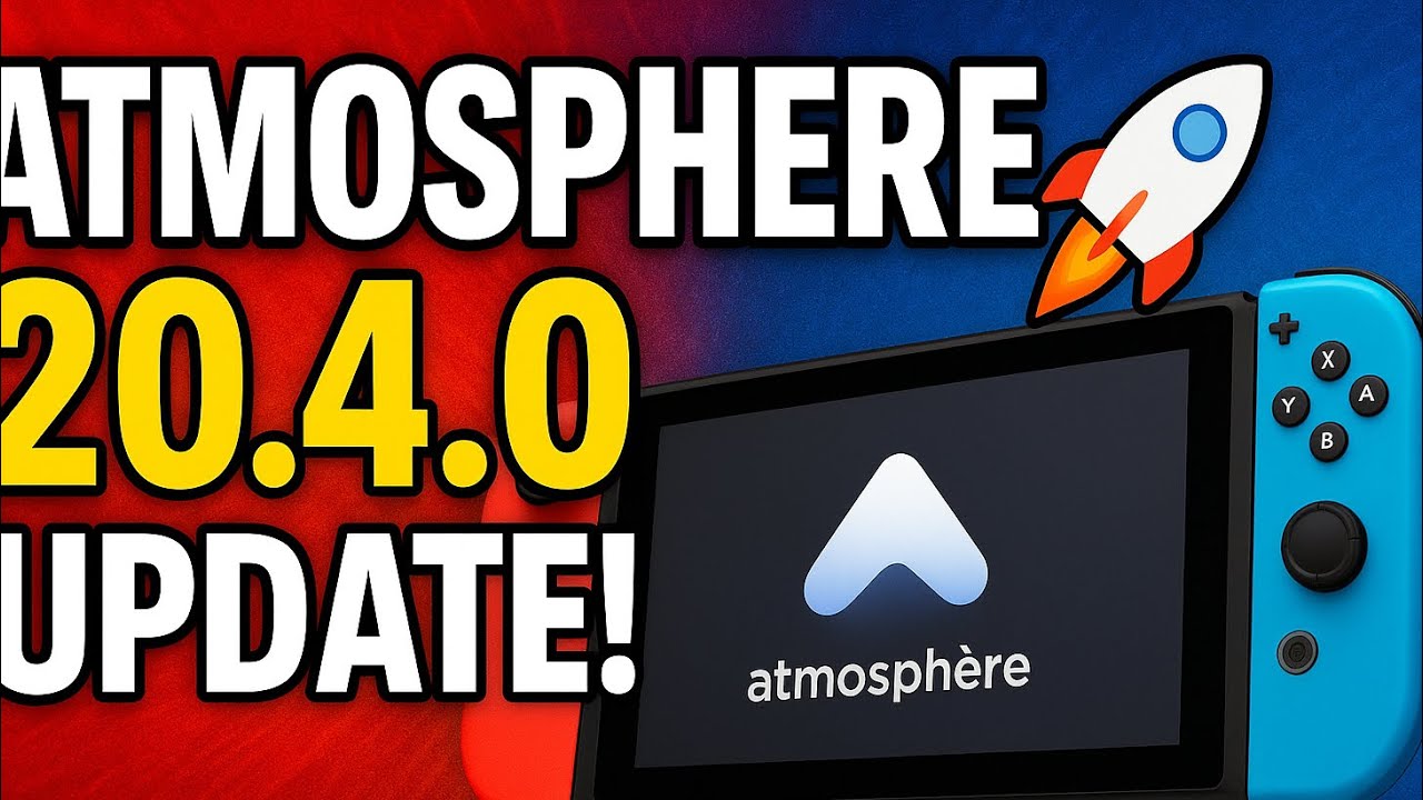 Atmosphere CFW Updated for Nintendo Switch Firmware 20.4.0 | Full