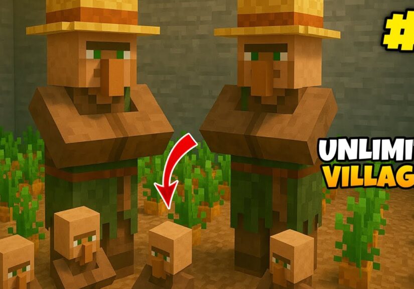 Built a Villager Breeding Farm 👨‍🌾 | Minecraft Survival Ep-04