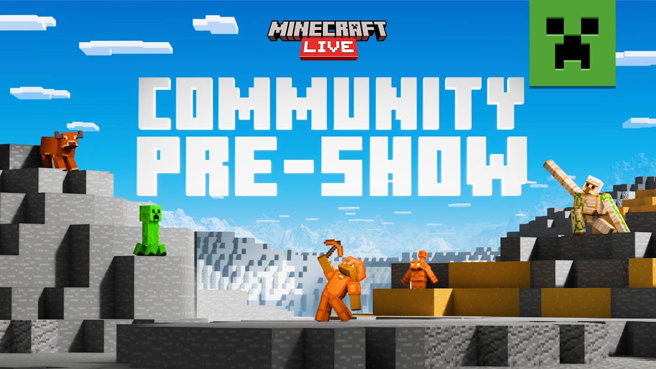COMMUNITY PRE-SHOW | Minecraft LIVE – September 2025