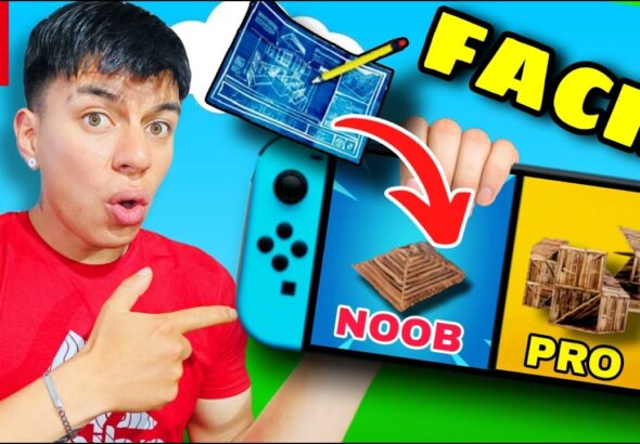✅Como Aprender A Construir Y Defenderse En FORTNITE De 🔵NINTENDO