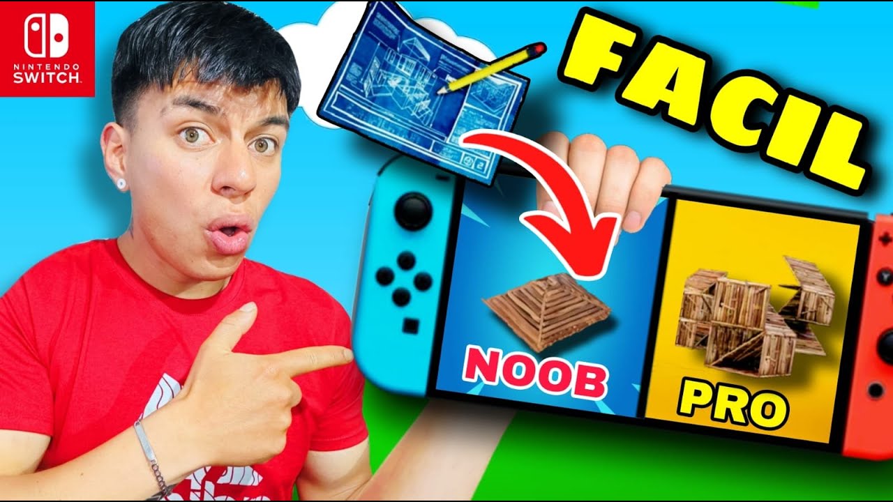 ✅Como Aprender A Construir Y Defenderse En FORTNITE De 🔵NINTENDO