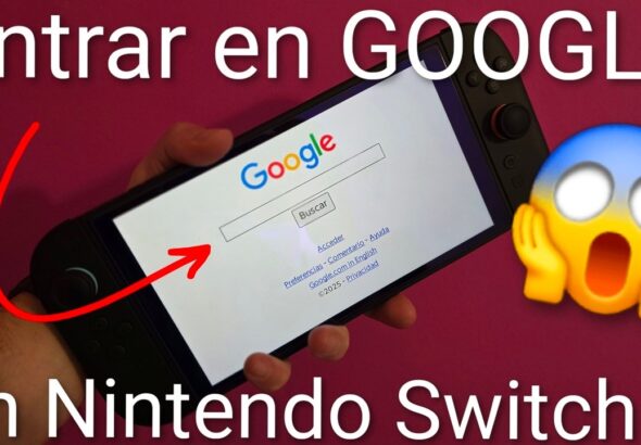 🔍🎮 Como USAR GOOGLE en NINTENDO SWITCH 2 (NAVEGADOR OCULTO)