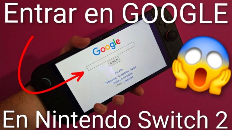 🔍🎮 Como USAR GOOGLE en NINTENDO SWITCH 2 (NAVEGADOR OCULTO)