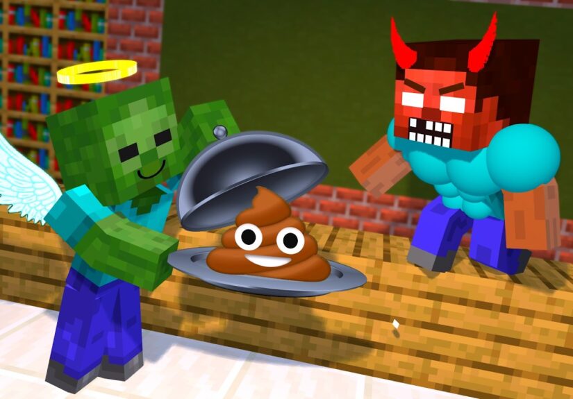 Every Mob Cooking Challenge 2 | Minecraft Animation