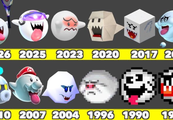 Evolution of Boo Game Graphics In Nintendo Games (1988-2026)