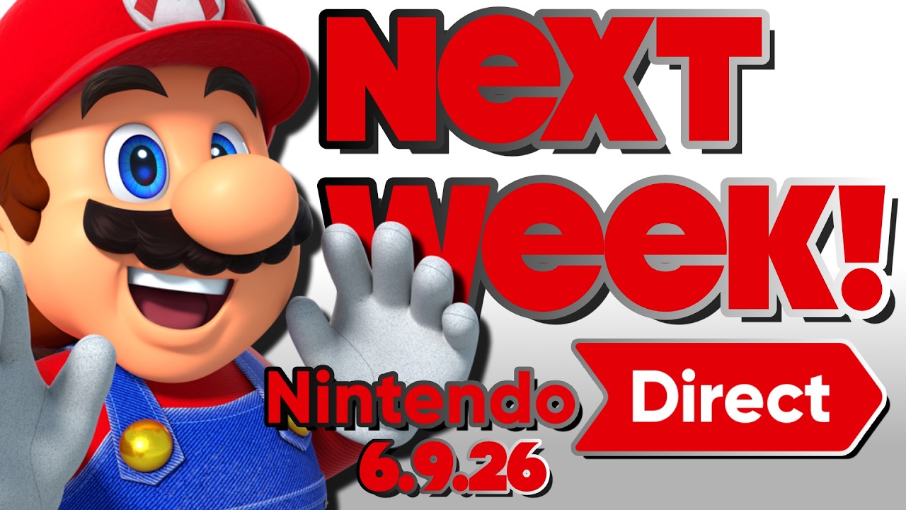 FINALLY! The Nintendo Direct is NEXT WEEK!
