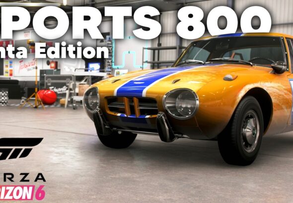 Forza Horizon 6 - Toyota Sports 800 Fanta Edition (Motorbike