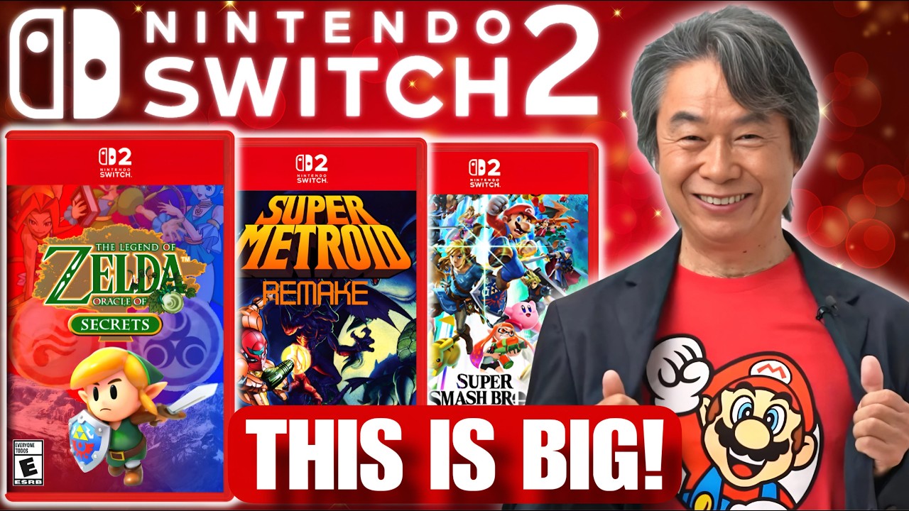 HUGE New Nintendo Switch 2 Game Rumors Just Appeared!