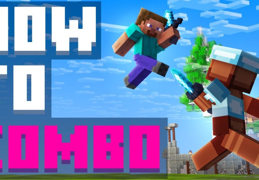 How To Combo in Minecraft Bedrock PvP... (Tips & Tricks)