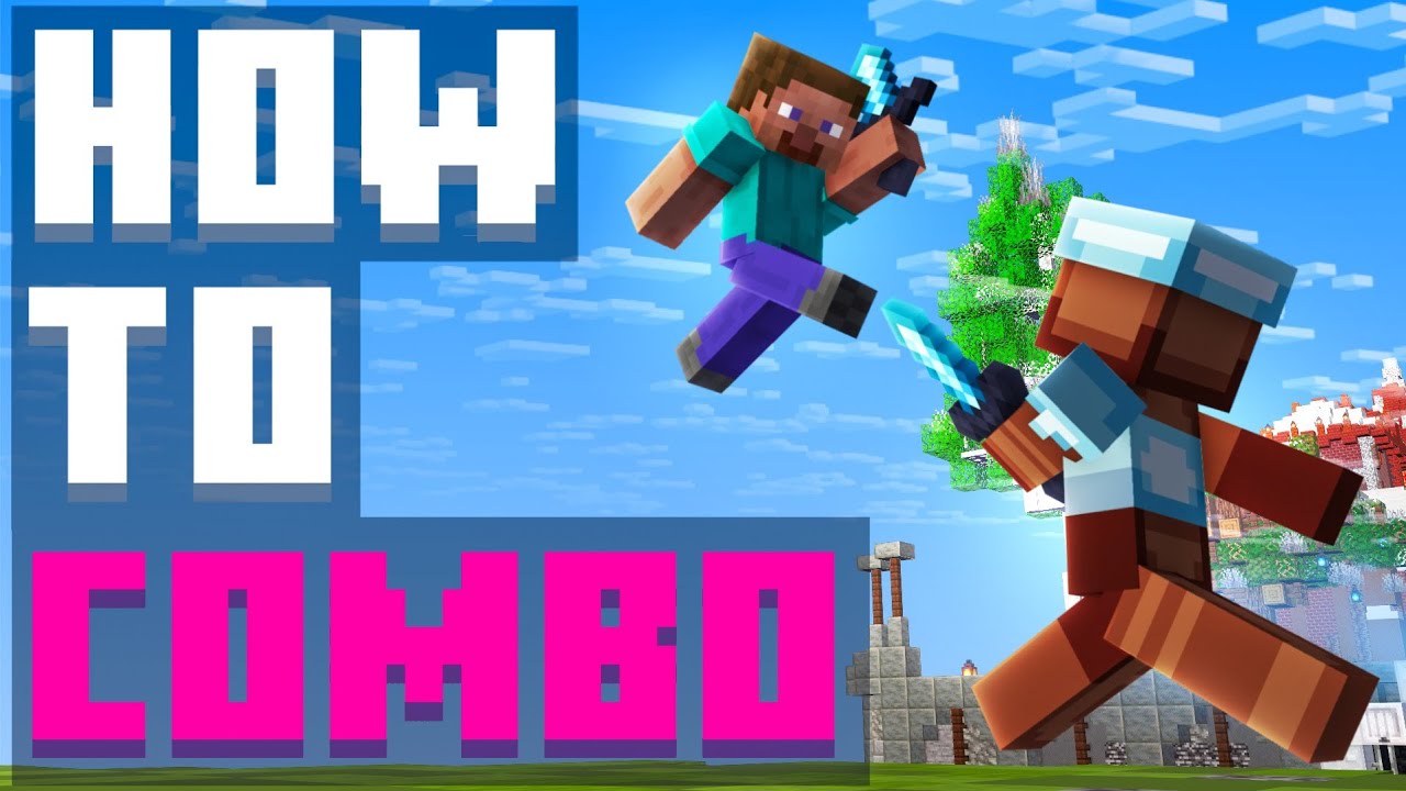 How To Combo in Minecraft Bedrock PvP... (Tips & Tricks)