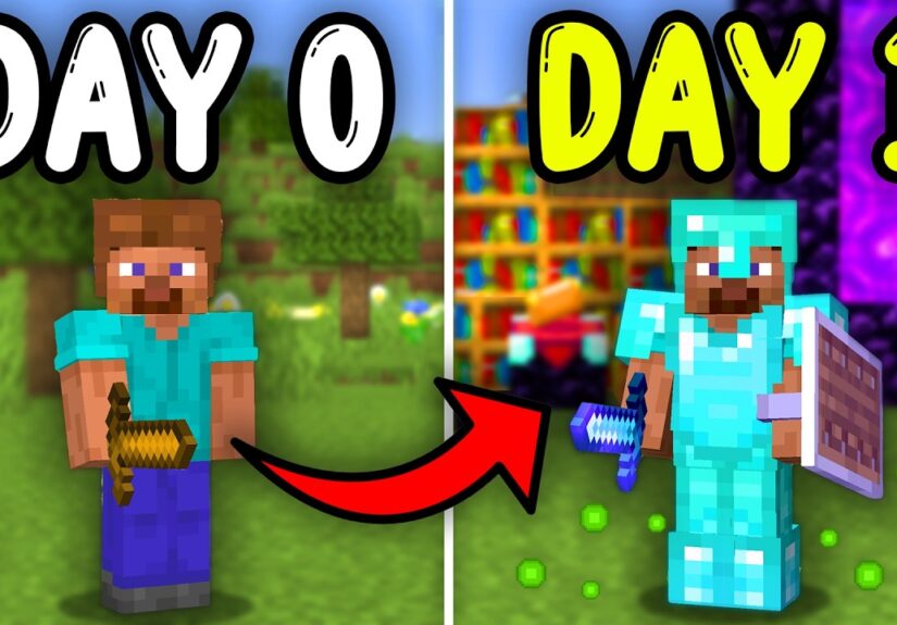 How To Get the PERFECT START in Minecraft!