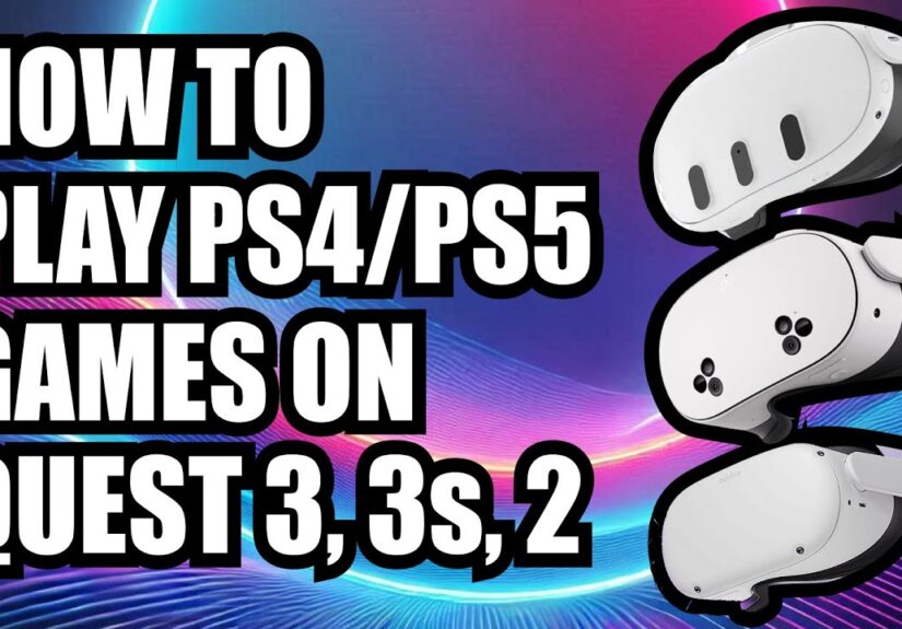 How to Play PS4/PS5 Games On Oculus Quest 3/3s/2! New